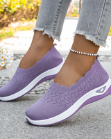 Taliza – Atmungsaktiver, Rutschfester Turnschuh in Purple