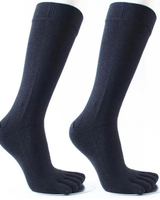 Steffen | Herren Trachtensocken mit Zehen in Navy Blau