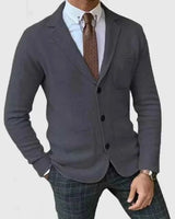 Strickblazer Für Herren in Dunkelgrau