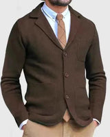 Strickblazer Für Herren in Dunkelbraun