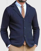 Strickblazer Für Herren in Dunkelblau