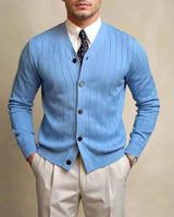 Trachten Strickjacke Herren in Hellblau