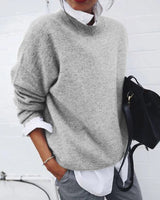 Penu | Weicher und warmer Kaschmir-Pullover in Grau