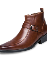 Klassische Leder-Herrenstiefel - Felix in Braun