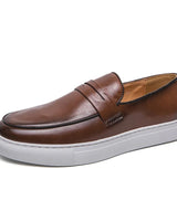 Stefano | Loafer aus Leder in Braun