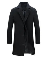 Vesty | Herren Herbst-Winter Mantel mit Stil in Schwarz