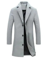 Vesty | Herren Herbst-Winter Mantel mit Stil in Hellgrau