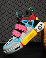 UrbanPulse Streetwear Sneaker in Electric Sunrise