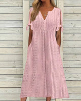 Jessina | Spitzenkleid in Rosa