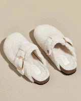 Warme Hausschuhe Für Damen in Beige
