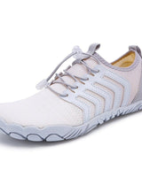 Wasserschuhe Herren mit Schnellverschluss und Profilsohle in Weiß