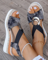 Lara | Elegante Sandalen in Grau