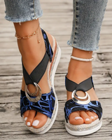 Lara | Elegante Sandalen in Blau