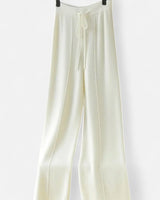 Birgit | Locker Geschnittene Loungehose für Damen in Weiß