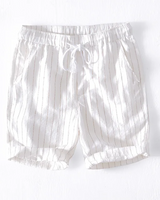 Noah - Shorts mit dehnbarem Bund in Weiß