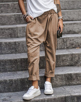 Lucie | Hochwertige Damenhosen in Khaki