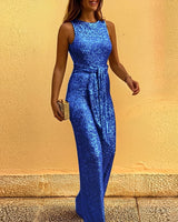 Loiry - Stilvoller Overall für Damen in Blau