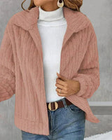 OLYMPIA - Fleecejacke in Rosa