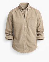 Bukayo – Langärmliges Hemd Mit Knöpfen in Beige